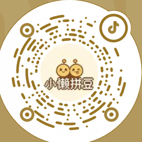 小懒拼豆 抖音 二维码